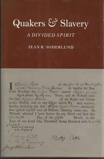 Cover of Quakers and Slavery
