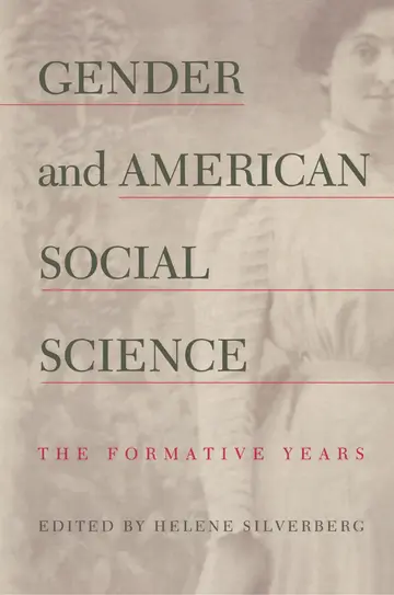 Cover of Gender and American Social Science