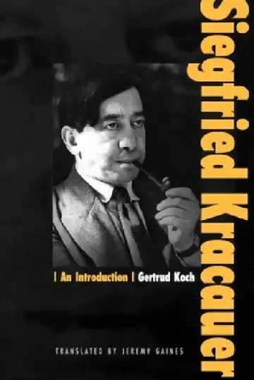 Cover of Siegfried Kracauer