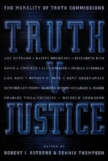 Cover of Truth V. Justice
