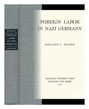 Cover of Foreign Labor in Nazi Germany