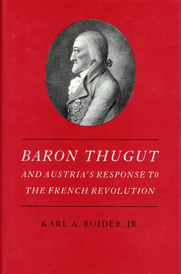 Cover of Baron Thught & Austrias Response to the French Revolution