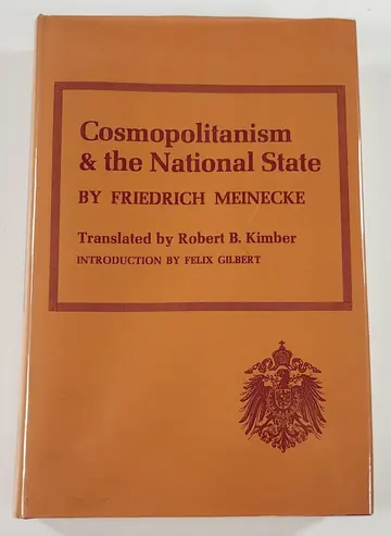 Cover of Cosmopolitanism and the National State