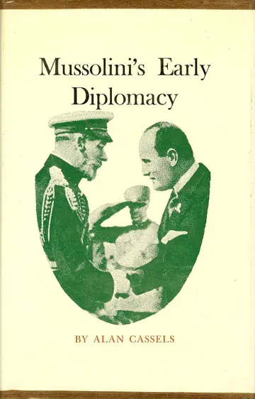 Cover of Mussolini's Early Diplomacy