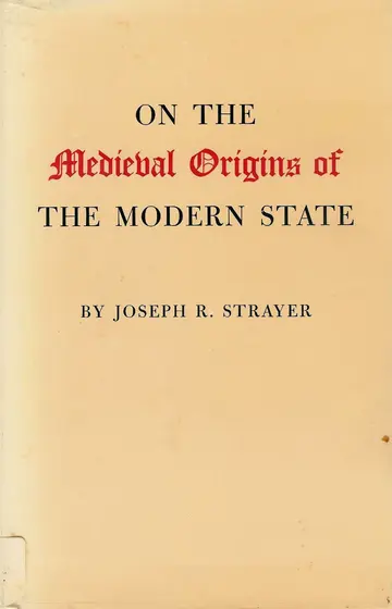 Cover of On the Medieval Origins of the Modern State