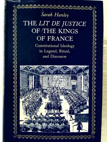 Cover of The Lit De Justice of the Kings of France