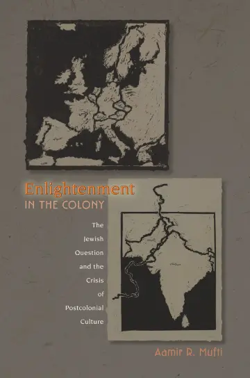 Cover of Enlightenment in the Colony – The Jewish Question and the Crisis of Postcolonial Culture