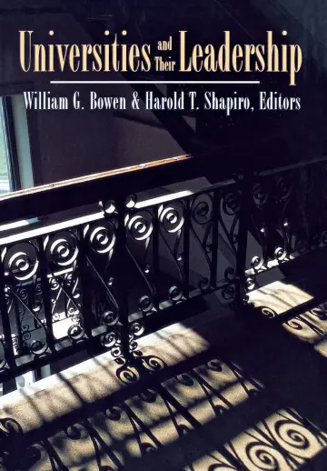 Cover of Universities and Their Leadership