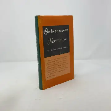 Cover of Shakespearean Meanings