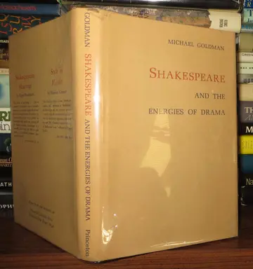 Cover of Shakespeare and the Energies of Drama