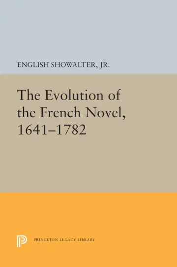 Cover of The Evolution of the French Novel, 1641-1782