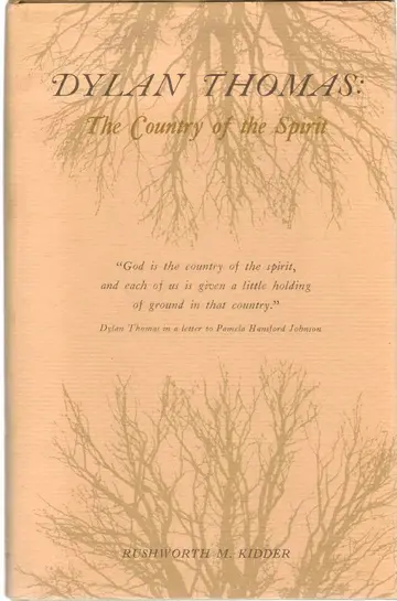 Cover of Dylan Thomas