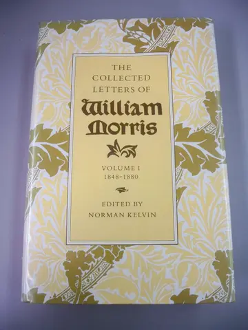 Cover of The Collected Letters of William Morris, V 1