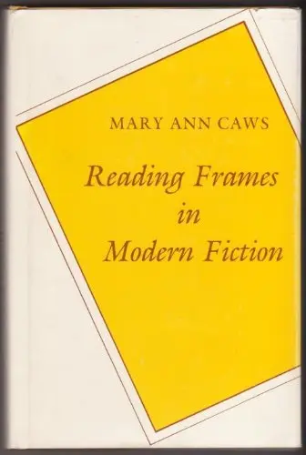 Cover of Reading Frames in Modern Fiction
