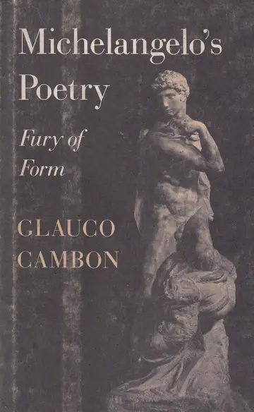 Cover of Michelangelo′s Poetry – Fury of Form