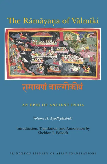 Cover of The Ramayana of Valmiki – an Epic of Ancient India V 2 – Ayodhyakanda