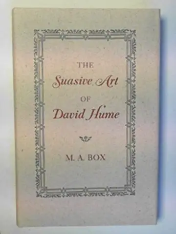 Cover of The Suasive Art of David Hume
