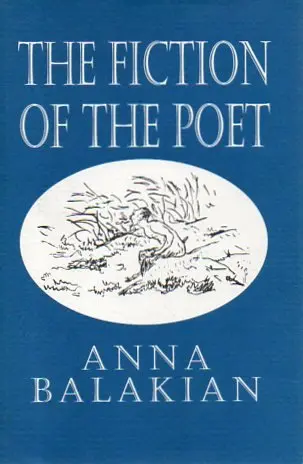 Cover of The Fiction of the Poet – in the Post–Symbolist Mode