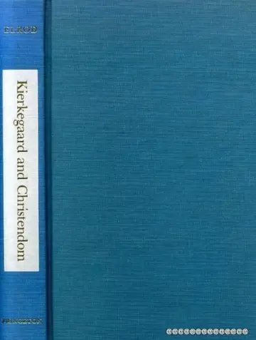 Cover of Kierkegaard and Christendom