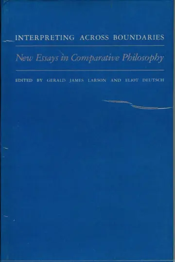 Cover of Interpreting Across Boundaries – New Essays in Coparative Philosophy