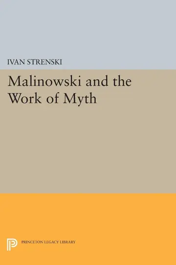 Cover of Malinowski & the Work of Myth