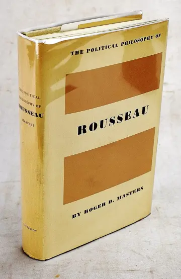 Cover of Political Philosophy of Rousseau