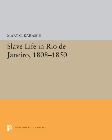 Cover of Slave Life in Rio De Janeiro, 1808–1850