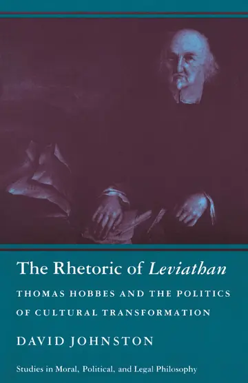 Cover of Rhetoric of Leviathan – Thomas Hobbes & the Politics of Cultural Transformation Cloth