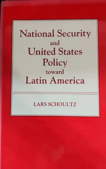Cover of National Security and United States Policy Toward Latin America