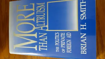 Cover of More Than Altruism – Politics of Private Foreign Aid