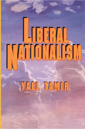 Cover of Liberal Nationalism