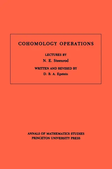 Cover of Cohomology Operations (AM-50), Volume 50