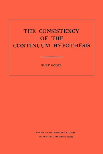 Cover of Consistency of the Continuum Hypothesis