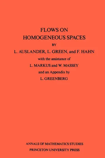 Cover of Flows on Homogeneous Spaces
