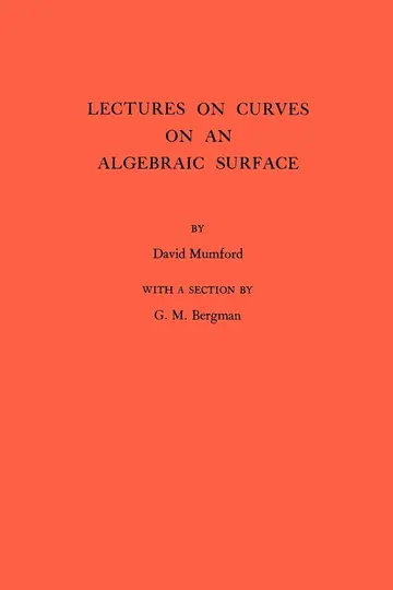 Cover of Lectures on Curves on an Algebraic Surface