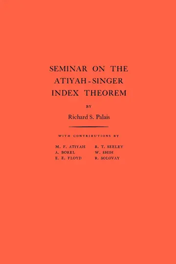 Cover of Seminar on Atiyah-Singer Index Theorem. (AM-57), Volume 57