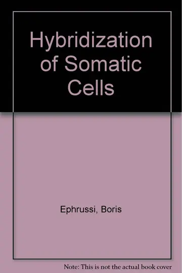 Cover of Hybridization of Somatic Cells