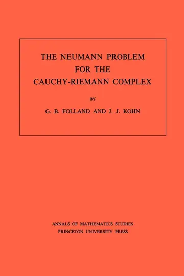 Cover of The Neumann Problem for the Cauchy-Riemann Complex