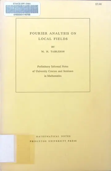 Cover of Taibleson