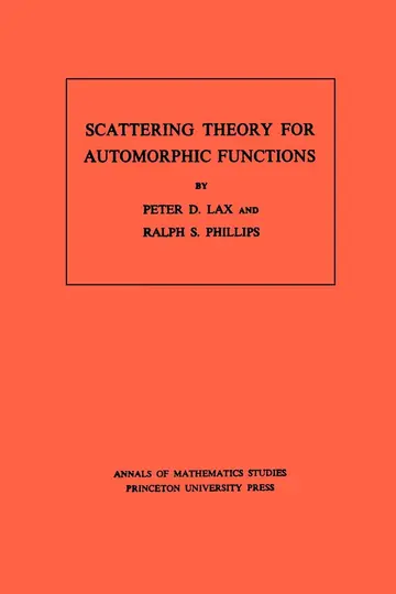 Cover of Scattering Theory for Automorphic Functions