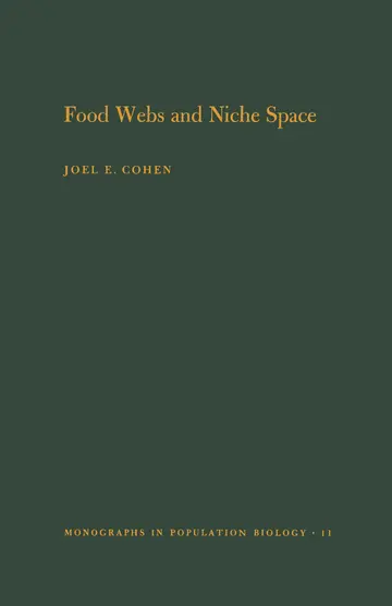 Cover of Food Webs and Niche Space. (MPB-11), Volume 11