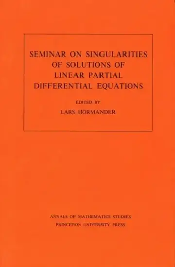 Cover of Seminar on Singularities of Solutions of Linear Partial Differential Equations. (Am-91), Volume 91