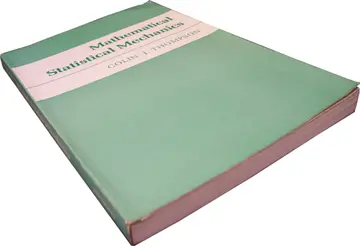 Cover of Mathematical Statistical Mechanics