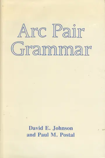 Cover of Arc Pair Grammar
