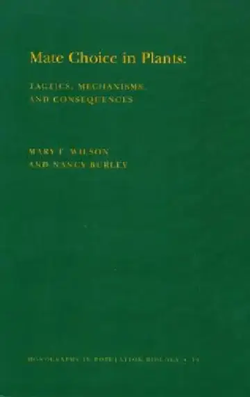 Cover of Mate Choice in Plants