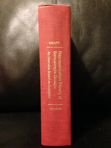 Cover of Representation Theory of Semisimple Groups an Overview Based on Examples