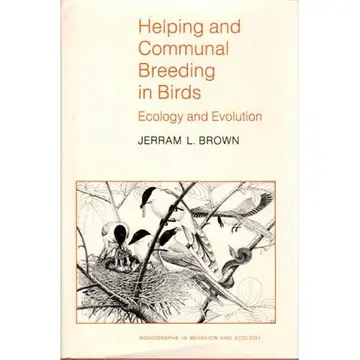 Cover of Helping Communal Breeding in Birds – Ecology & Evolution