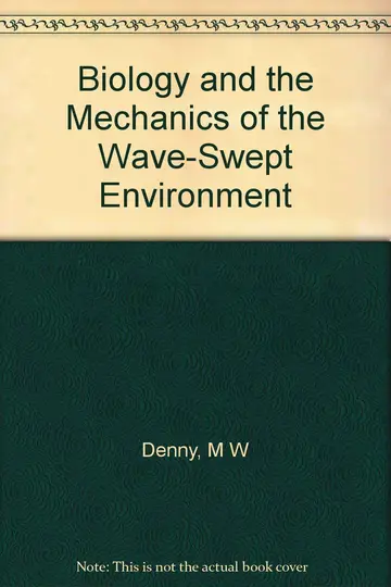 Cover of Biology & the Mechanics of the Wave–Swept Environment