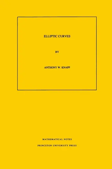 Cover of Elliptic Curves