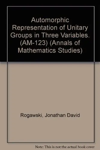 Cover of Automorphic Representations of Unitary Groups in Three Variables